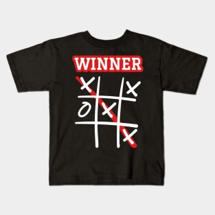 Tic Tac Win - Game Winner Kids T-Shirt